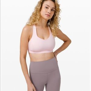 LULULEMON Free to Be Serene Sports Bra - Pink Glow